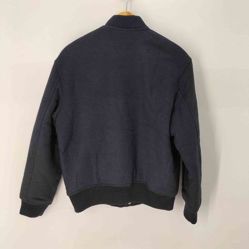ザラ ZARA メルトン スタジャン バーシティージャケット メンズ import:S