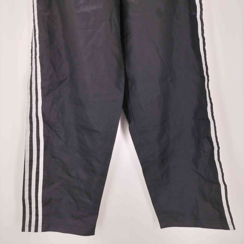 アディダス adidas 90S 万国旗タグ パフォーマンスロゴ 刺繍 裏地メッシュ ナイロン イージー パンツ メンズ L