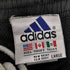 アディダス adidas 90S 万国旗タグ パフォーマンスロゴ 刺繍 裏地メッシュ ナイロン イージー パンツ メンズ L