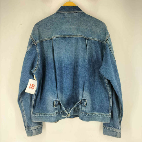 ジーユー GU 2nd シンチバック デニムジャケット メンズ XL