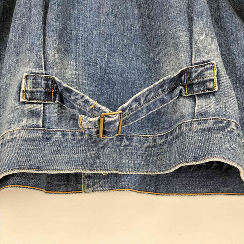 ジーユー GU 2nd シンチバック デニムジャケット メンズ XL