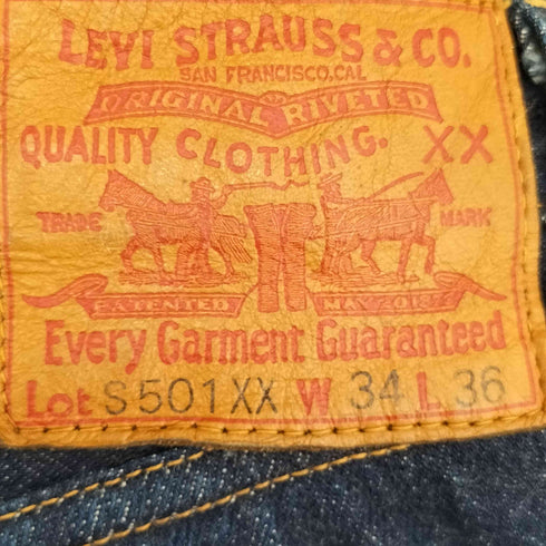 リーバイス Levis 00S S501XX 大戦モデル メンズ W34 L36