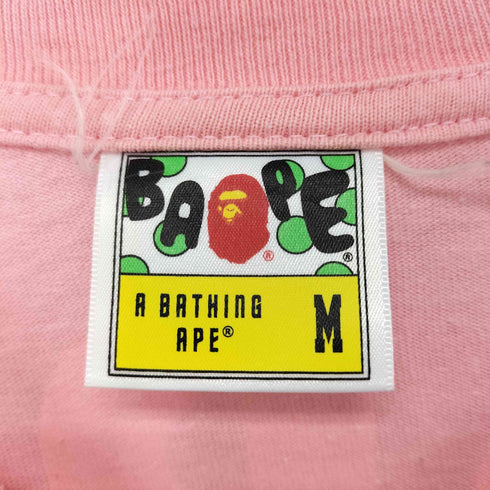 アベイシングエイプ A BATHING APE ロングスリーブ ASNKA Tシャツ レディース import:M