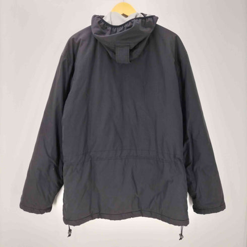 ステューシー Stussy 00S 紺タグ thermolite PLUS 裏地メッシュ ロゴラバータブ コットン ポリ アイロン 中綿 フーデッド ジャケット メンズ