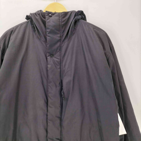 ステューシー Stussy 00S 紺タグ thermolite PLUS 裏地メッシュ ロゴラバータブ コットン ポリ アイロン 中綿 フーデッド ジャケット メンズ