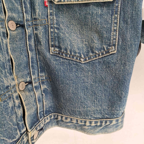 リーバイス Levis 90s 92年製 ボタン裏J02 日本製 70502XX BIGE シンチバック 1st デニムジャケット メンズ 38