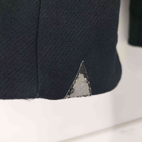 デンハム DENHAM ノーカラー コットン テーラードジャケット レディース import:S