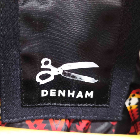 デンハム DENHAM ノーカラー コットン テーラードジャケット レディース import:S