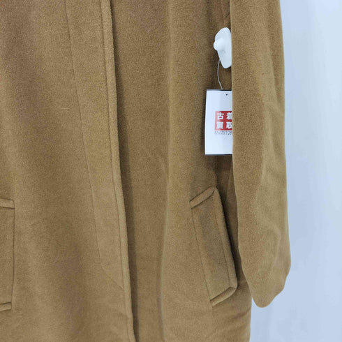 アレグリ allegri イタリア製 アルパカ ウール ステンカラーコート レディース 7AR