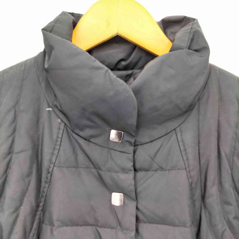 ハナエモリ HANAE MORI Deux Aライン ハイネック ダウンコート レディース JPN:42