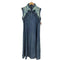Keer qiaowa ノースリーブデニムワンピース レディース XL