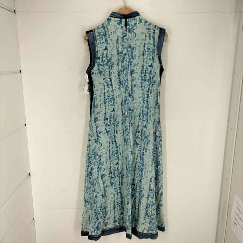 Keer qiaowa ノースリーブデニムワンピース レディース XL