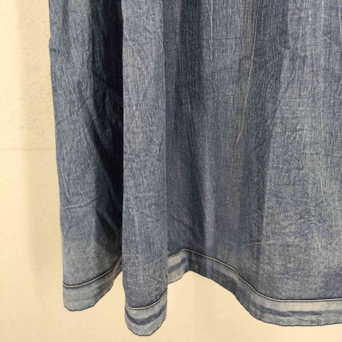 Keer qiaowa ノースリーブデニムワンピース レディース XL