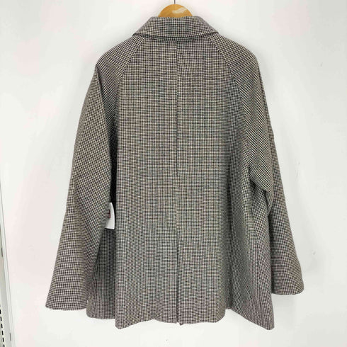 Text Natural Color Alpaca Tweed Travel Coat メンズ JPN:2