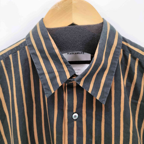 マーカウェア markaware REGULAR COLLAR SHIRTS COMFORT FIT ORGANIC COTTON メンズ 2