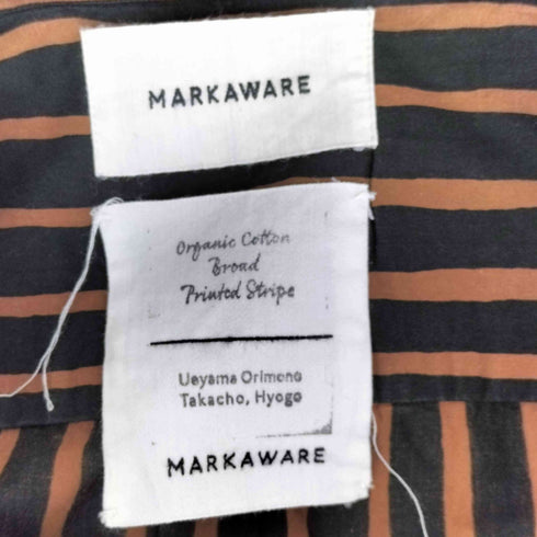 マーカウェア markaware REGULAR COLLAR SHIRTS COMFORT FIT ORGANIC COTTON メンズ 2