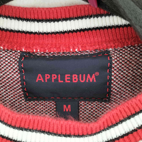 アップルバム APPLEBUM ナンバリング クルーネックニット メンズ M
