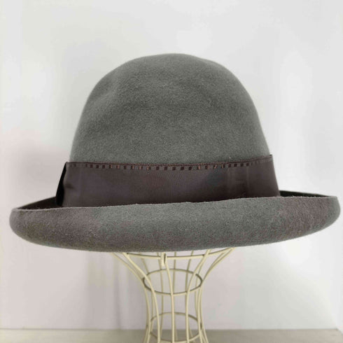 ランバンオンブルー LANVIN en Bleu ウールラウンドハット メンズ FREE