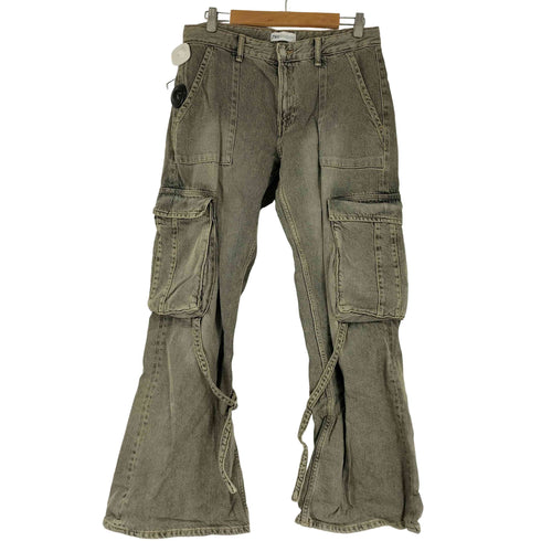 ザラ ZARA ベルテッド カーゴパンツ メンズ US 8