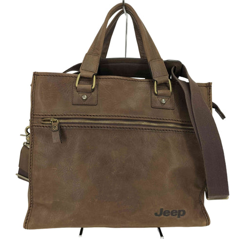 ジープ JEEP 2wayレザービジネスバッグ メンズ