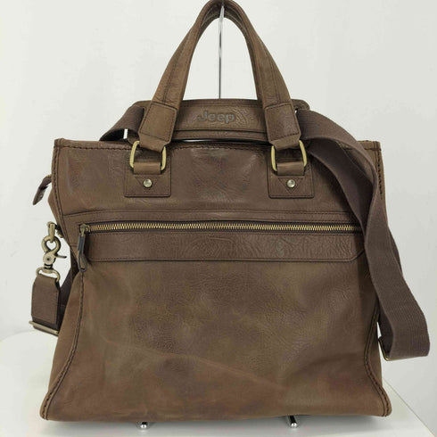 ジープ JEEP 2wayレザービジネスバッグ メンズ