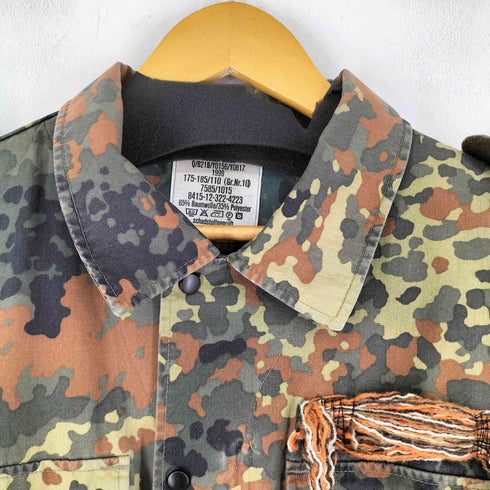 フレクターカモ 再構築 ニットドッキングジャケット メンズ