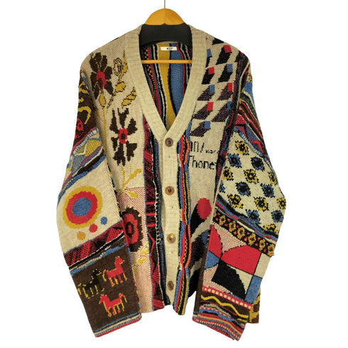 KHOKI Suzani 3D knit カーディガン K-01 メンズ