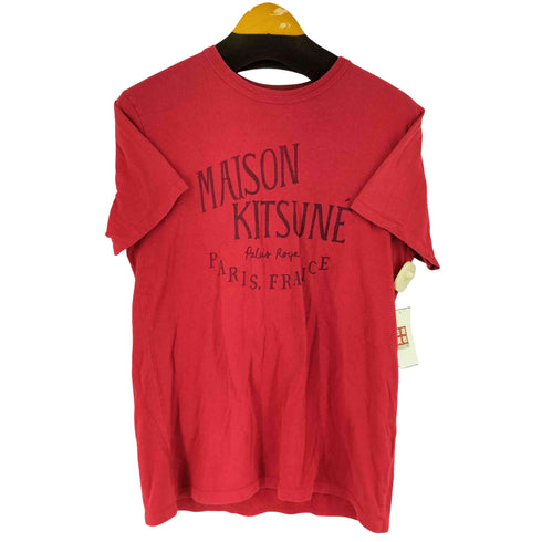 メゾンキツネ MAISON KITSUNE プリント S/S Tシャツ メンズ