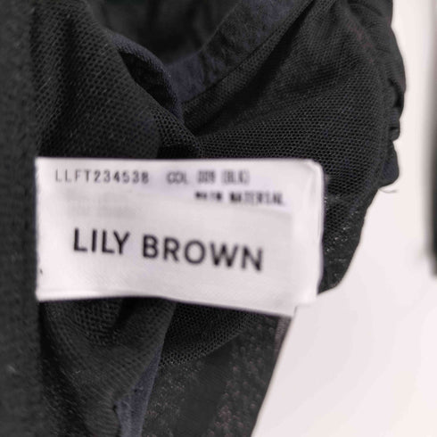 リリーブラウン Lily Brown マルチウェイビスチェ/シャーリング レディース JPN:M
