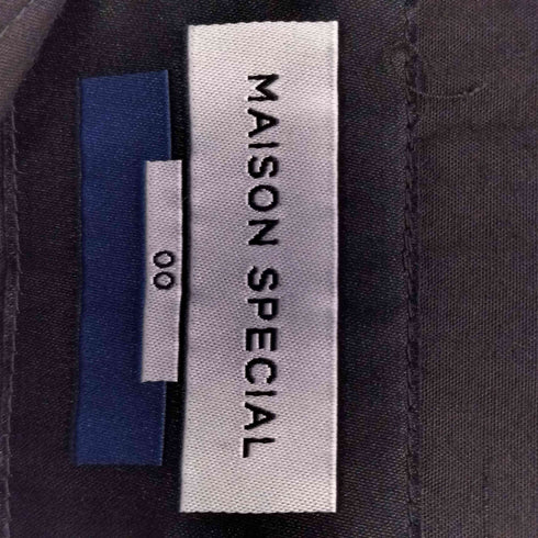 メゾンスペシャル MAISON SPECIAL ワッシャージャガードワイドパンツ メンズ 00