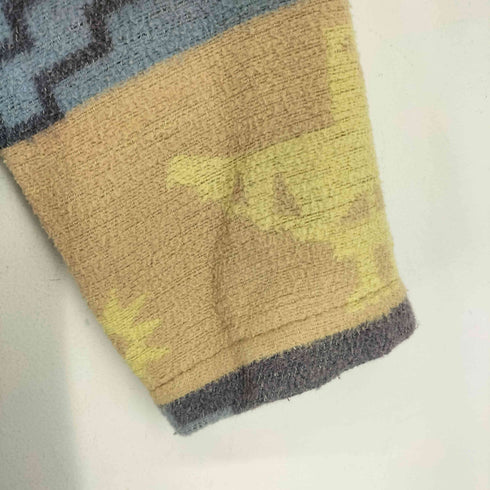 HAND LIGHT ネイティブ柄コンチョジャケット メンズ M