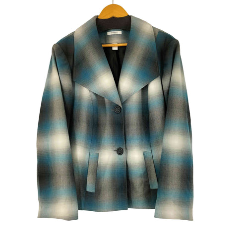 ドレスバーン DRESSBARN シャドーチェック ジャケット レディース