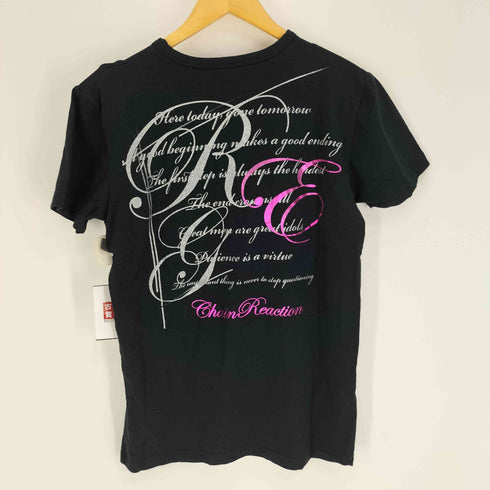 defectibe struct 平成 ラメ VネックTシャツ メンズ JPN:L