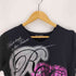 defectibe struct 平成 ラメ VネックTシャツ メンズ JPN:L