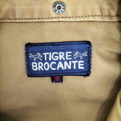 ティグルブロカンテ TIGRE BROCANTE ジップアップフーデッドジャケット メンズ JPN:2