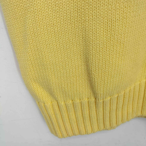 トミーヒルフィガー TOMMY HILFIGER エンブレム刺繍 コットンニット メンズ import:M