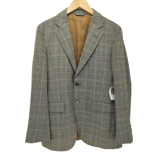 アザブテーラー 麻布テーラー AZABU TAILOR グレンチェック ウールテーラードジャケット メンズ JPN:44