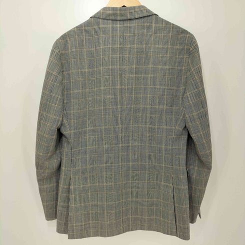 アザブテーラー 麻布テーラー AZABU TAILOR グレンチェック ウールテーラードジャケット メンズ JPN:44