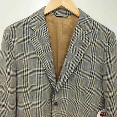アザブテーラー 麻布テーラー AZABU TAILOR グレンチェック ウールテーラードジャケット メンズ JPN:44