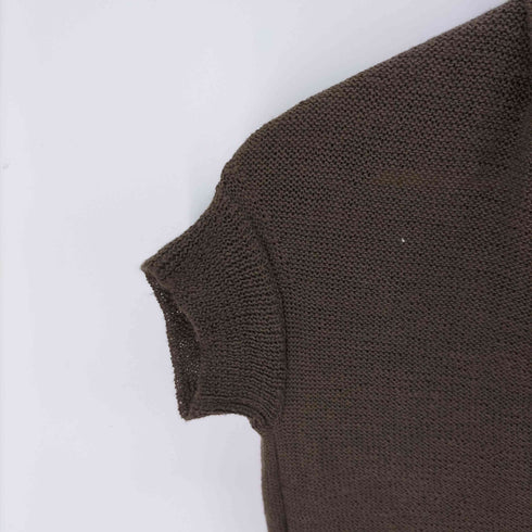 ワイズ Ys リネン混 半袖メッシュカーディガン レディース JPN:2