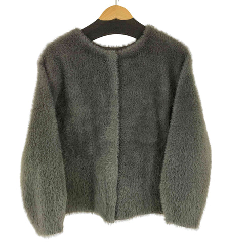 プラステ PLST フェザーヤーン 2WAY カーディガン レディース