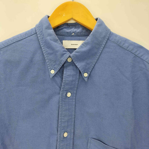 グラフペーパー Graphpaper 25AW Oxford L/S Oversized B.D Shirt オックスフォード ロングスリーブ オーバーサイズ ボタンダウン シャツ メンズ O/S
