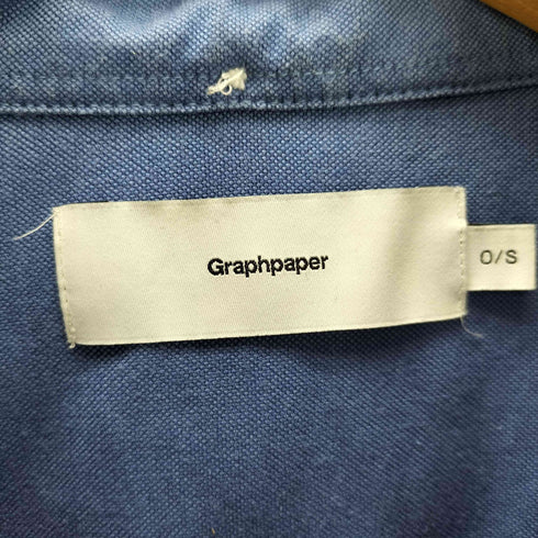 グラフペーパー Graphpaper 25AW Oxford L/S Oversized B.D Shirt オックスフォード ロングスリーブ オーバーサイズ ボタンダウン シャツ メンズ O/S