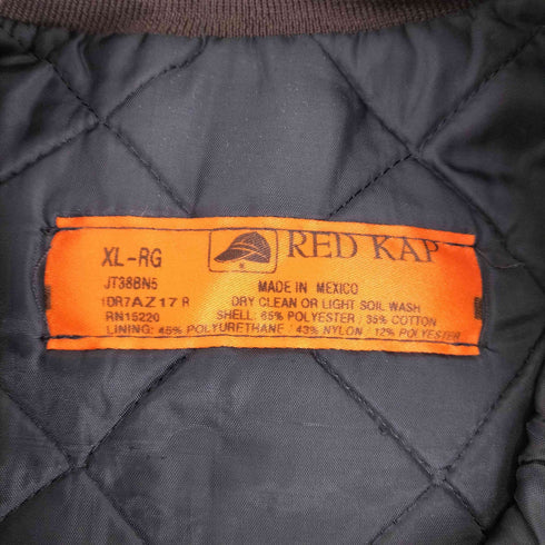 レッドキャップ RED KAP 企業ロゴ刺繍MA-1ジャケット メンズ XL