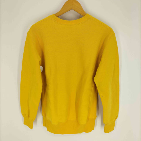 ミスタージェントルマン MR.GENTLEMAN 青単色タグ REVERSE WEAVE コラボ クルーネックスウェット メンズ JPN:L