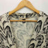 CLASS ROBERTO CAVALLI 総柄 ビジュー Vネック ワンピース レディース