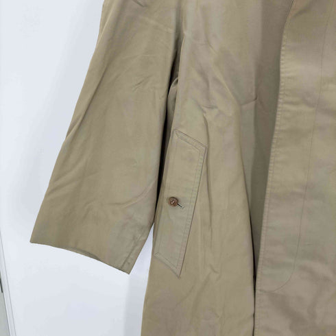 バーバリーズ BURBERRYS 裏地ノバチェック 比翼ステンカラーコート メンズ