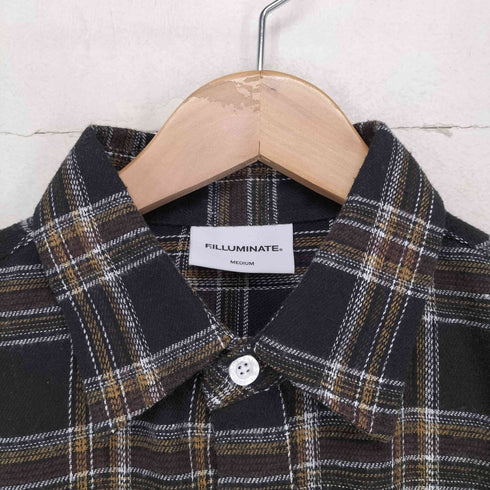 FILLUMINATE オーバーサイズチェックシャツ street メンズ M