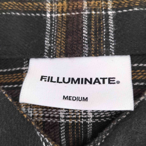 FILLUMINATE オーバーサイズチェックシャツ street メンズ M