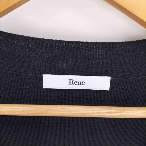 ルネ Rene ショート丈 ウールボレロカーディガン レディース JPN:36